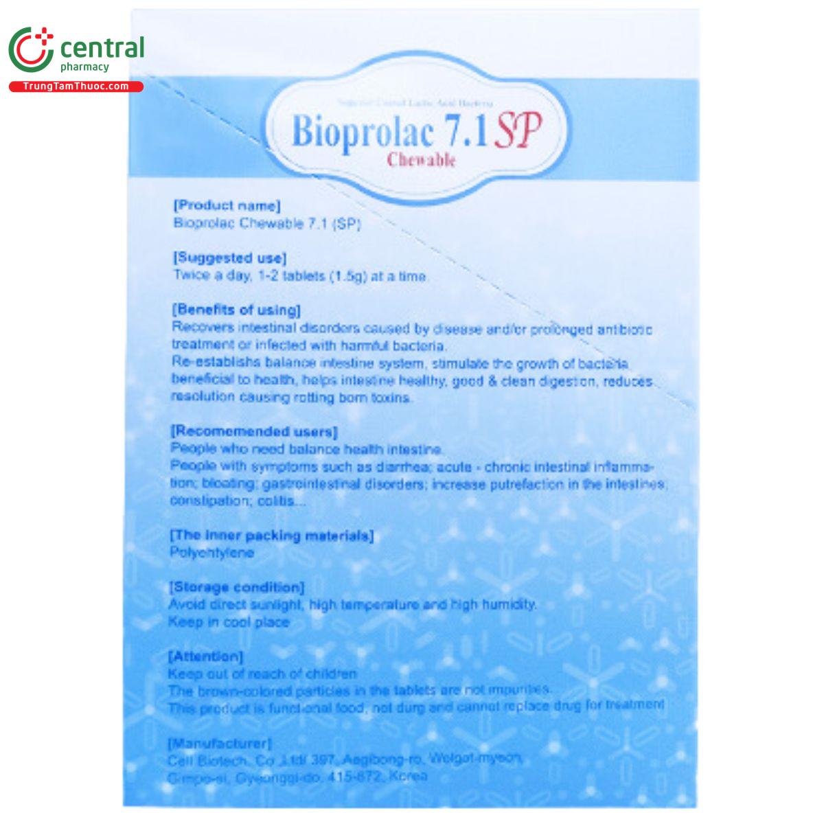 bioprolac chewable 71 sp 6 K4457