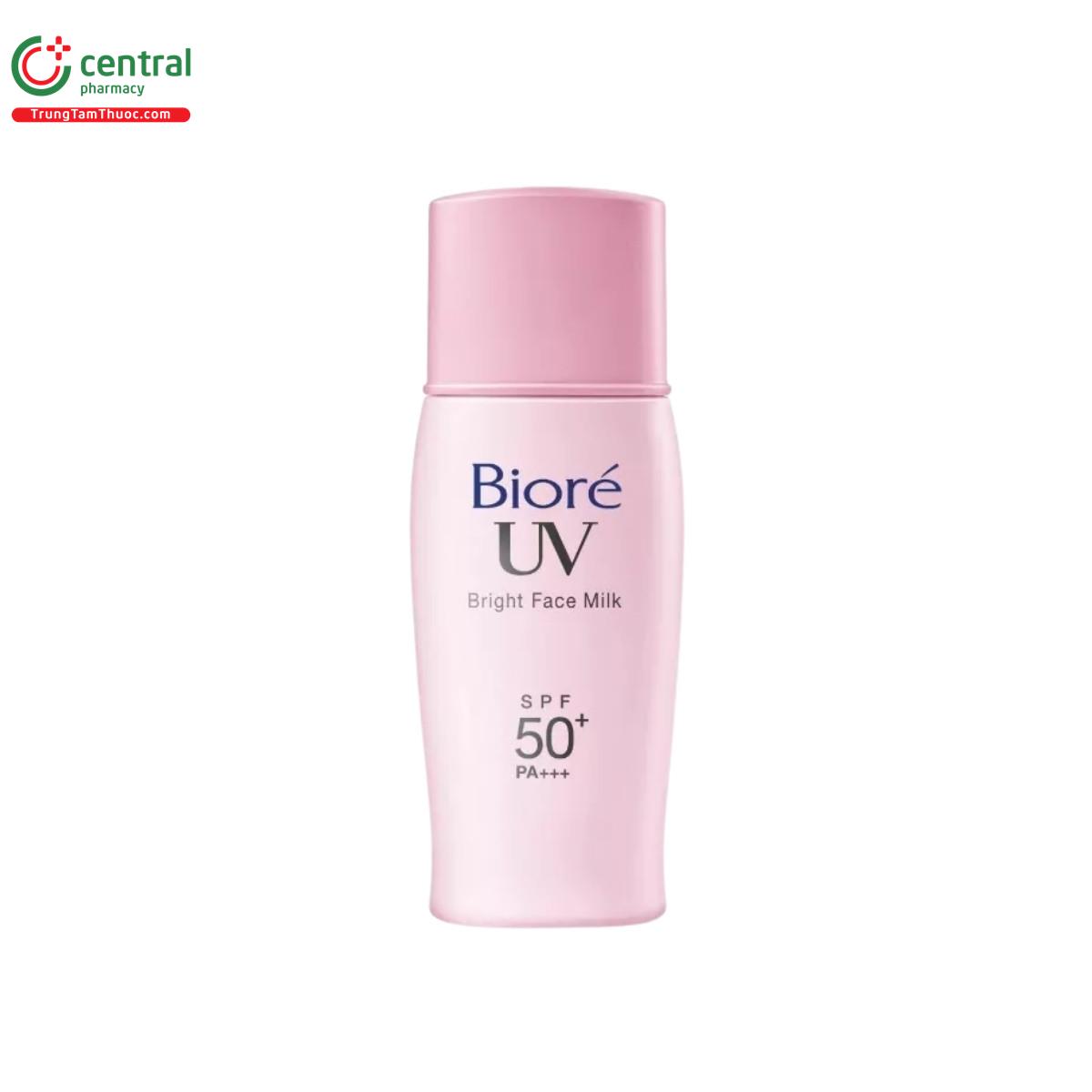 biore uv bright face milk spf 50 pa 5 J3675