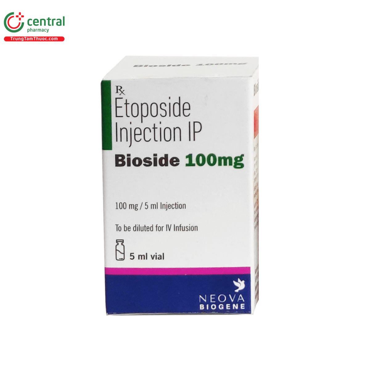 bioside 100mg etoposide injection 2 A0533