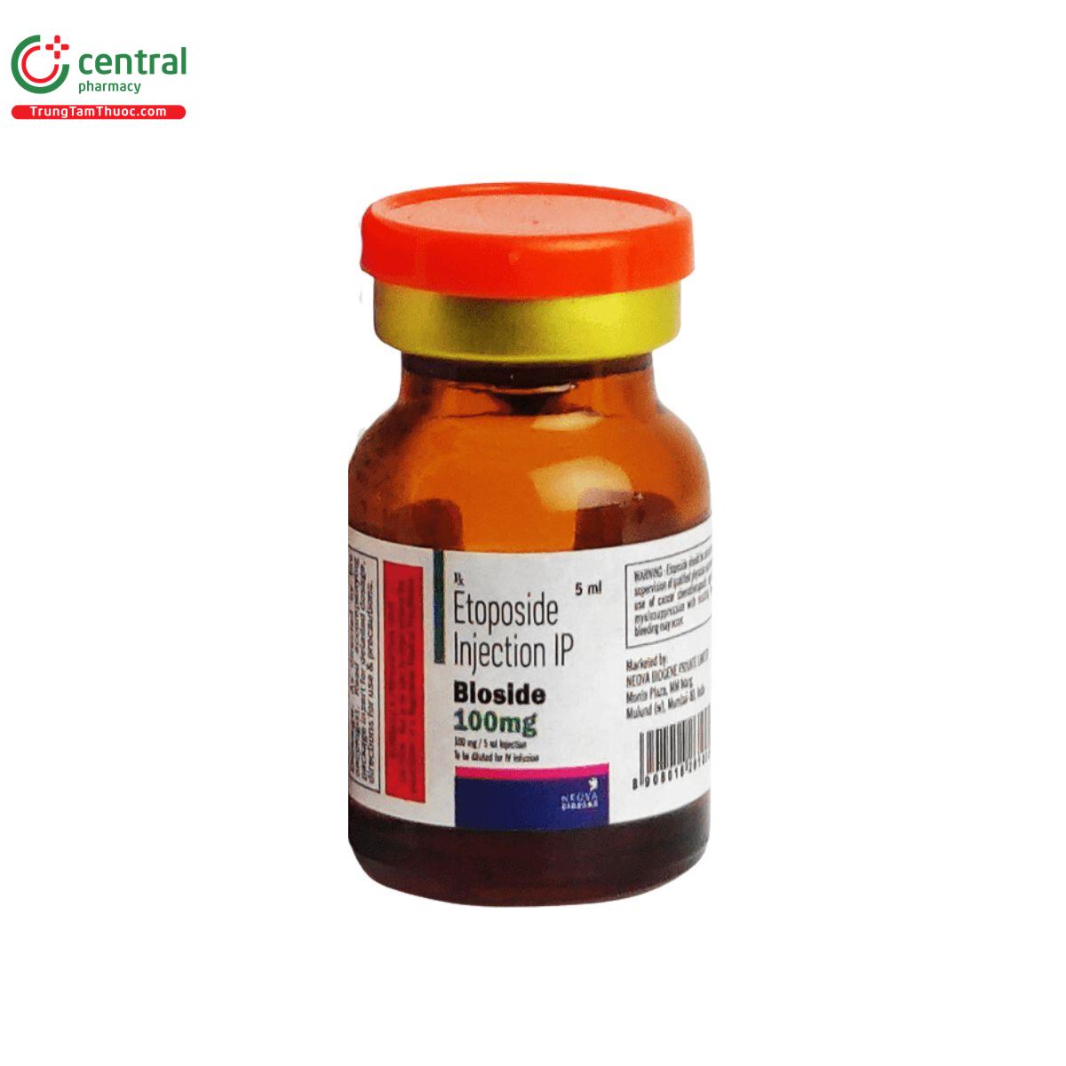 bioside 100mg etoposide injection 6 Q6576