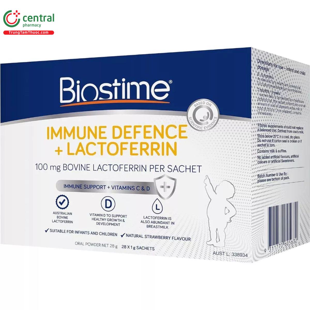 biostime immune defence lactoferrin 2 T8116