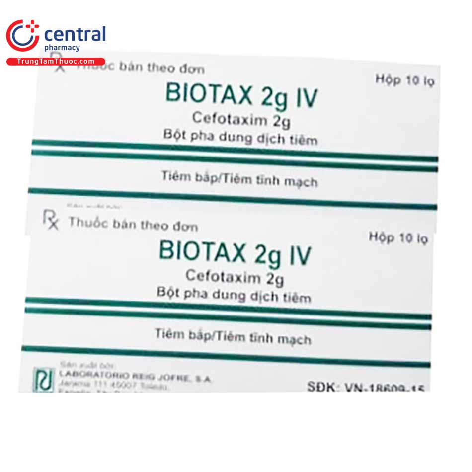 biotax 2g iv 11 P6231