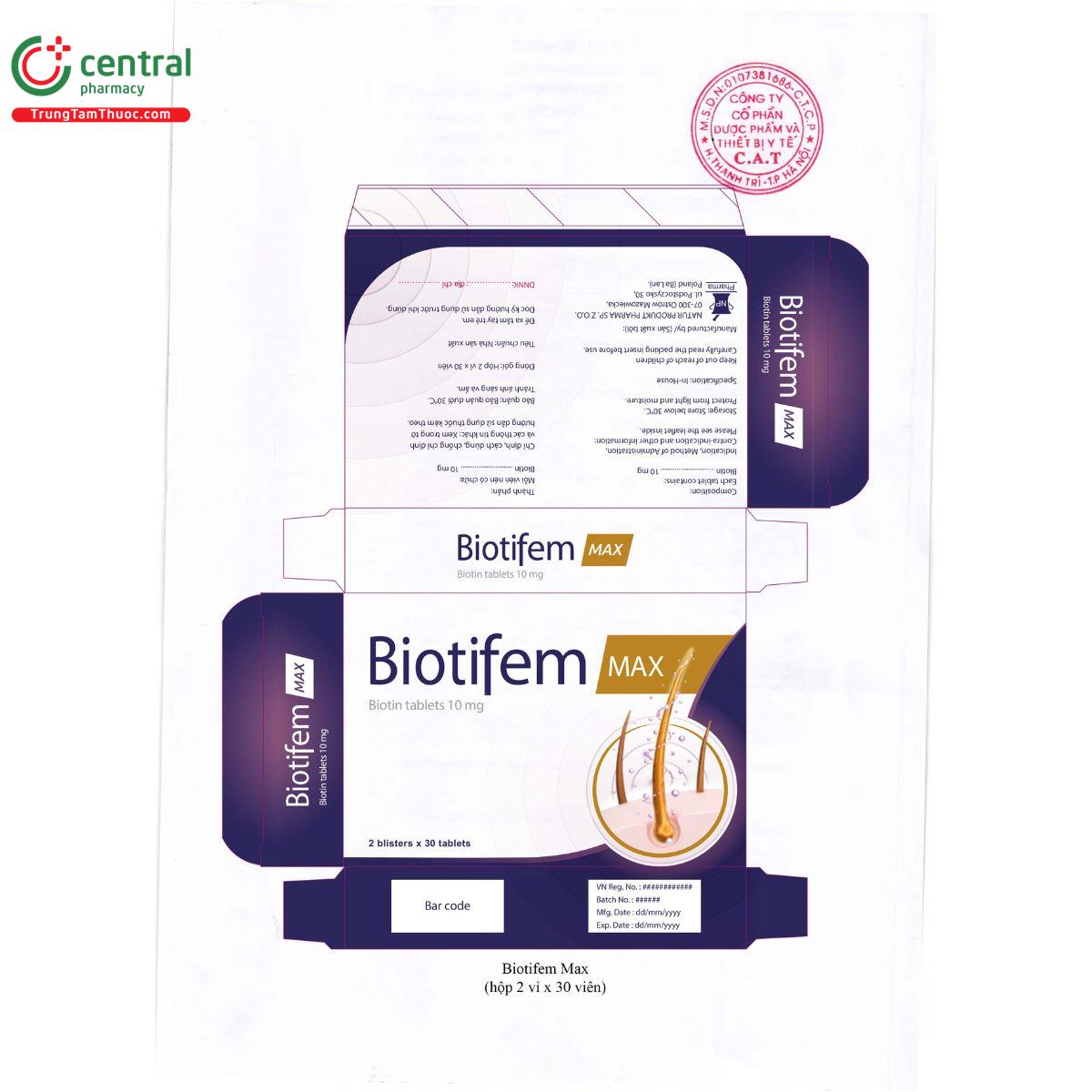 biotifem max 10mg 6 T8688 biotifem max 10mg 6 T8688
