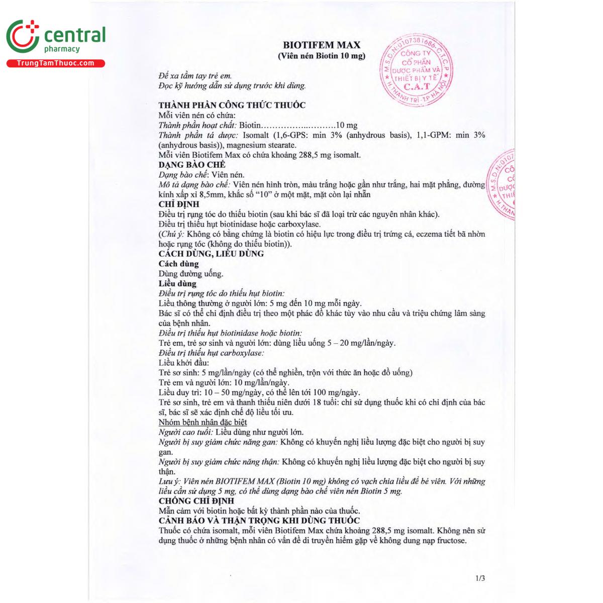 biotifem max 10mg 8 O6385 biotifem max 10mg 8 O6385