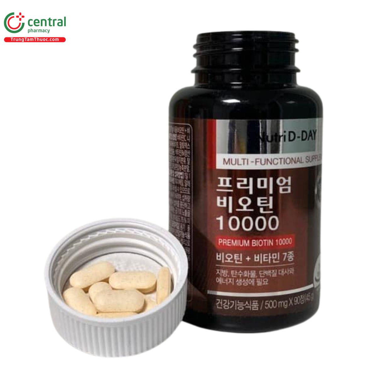 biotin 10000 nutri d day 2 O6634