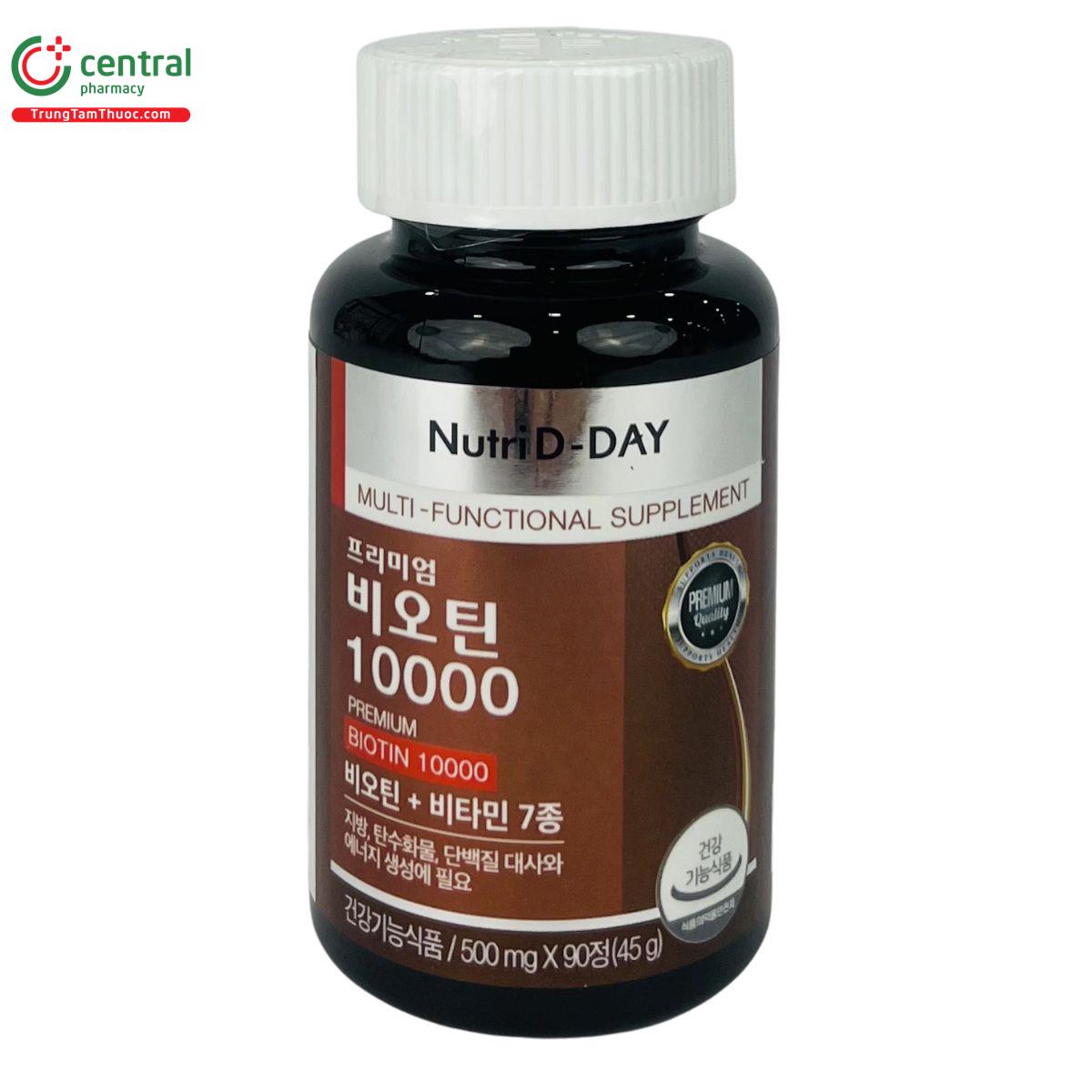 biotin 10000 nutri d day 3 I3087