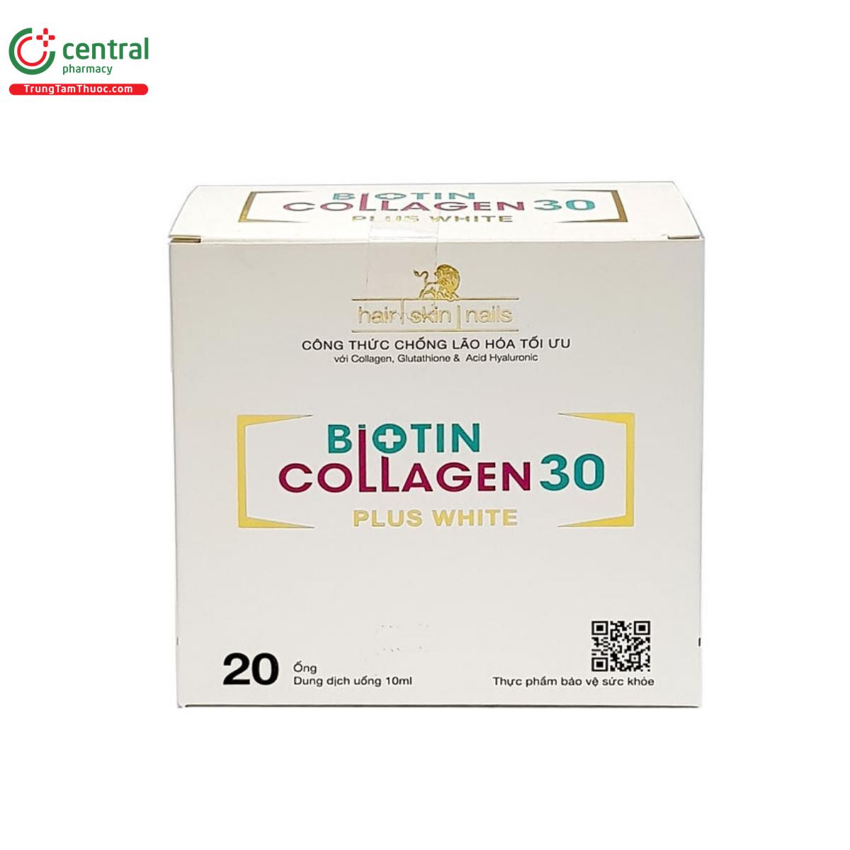 biotin collagen 30 plus white 4 T7676