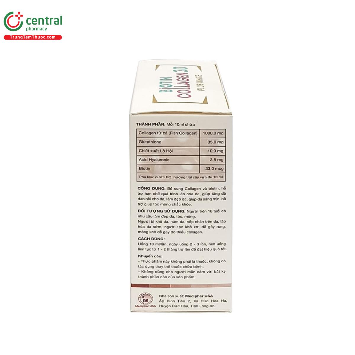biotin collagen 30 plus white 8 B0323