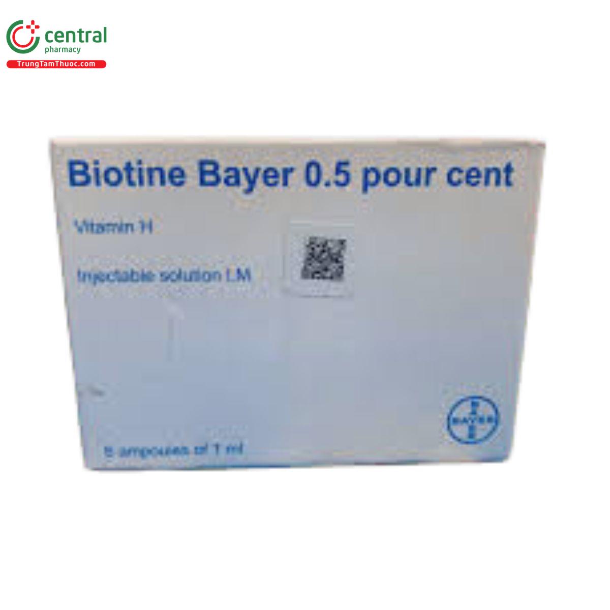 biotine bayer 0 5 pour cent 2 P6350