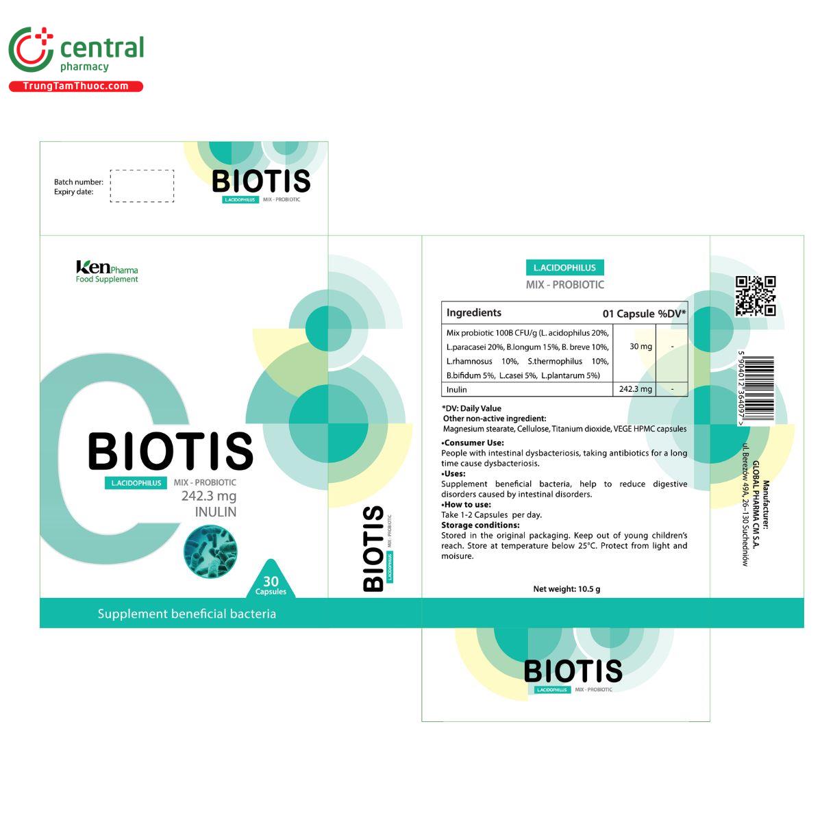 biotis 6 D1668 biotis 6 D1668
