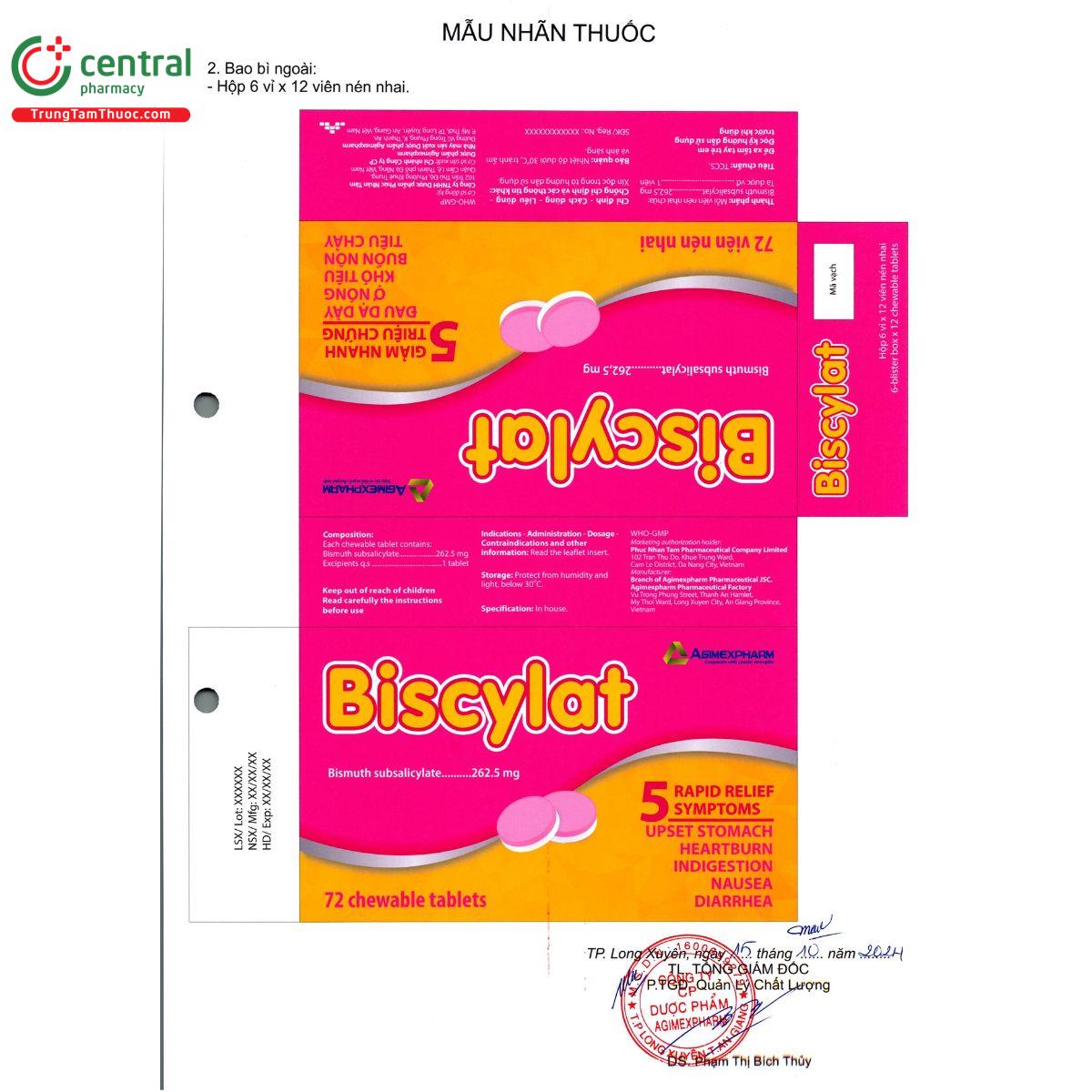 biscylat 262 5mg 4 S7883