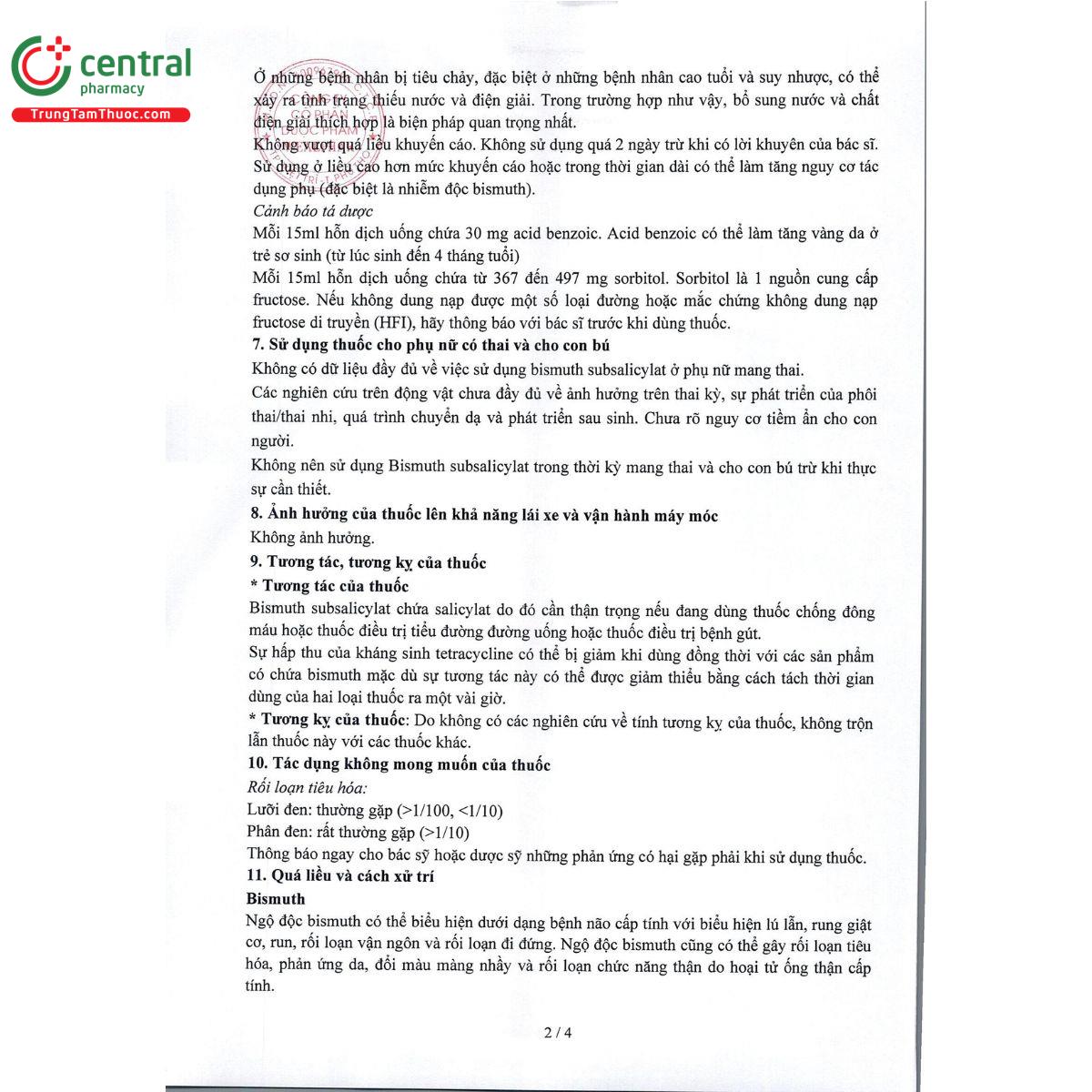 bismotric 35 mg ml 3 I3360