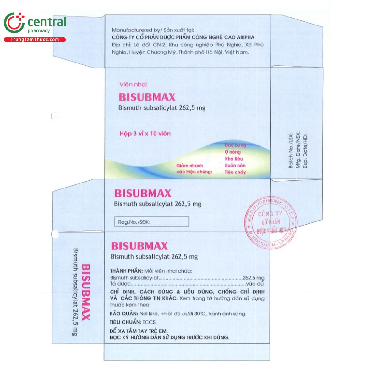 bisubmax 2625mg 3 A0850