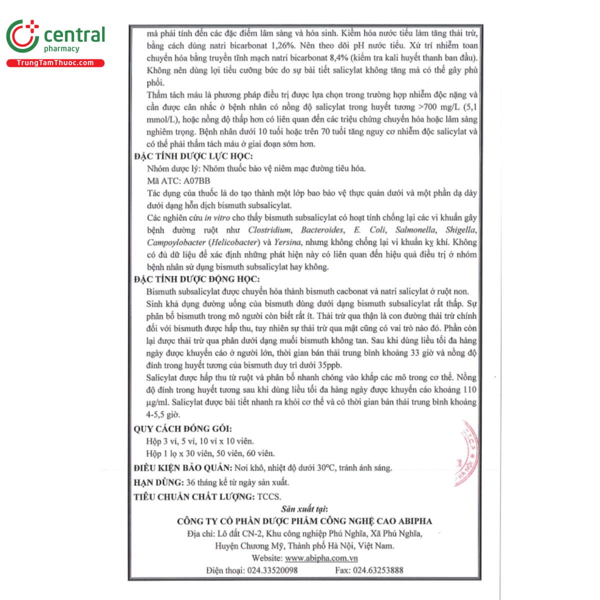 bisubmax 2625mg 6 G2684