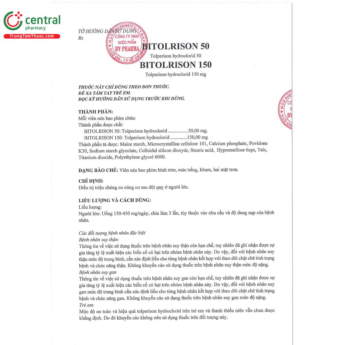 bitolrison 50mg 5 I3882 bitolrison 50mg 5 I3882