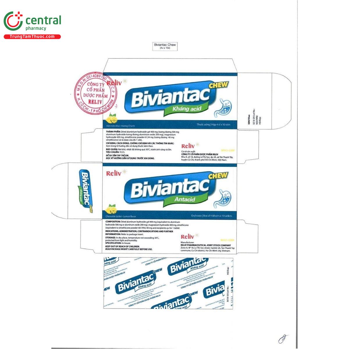 biviantac chew 1 T8330