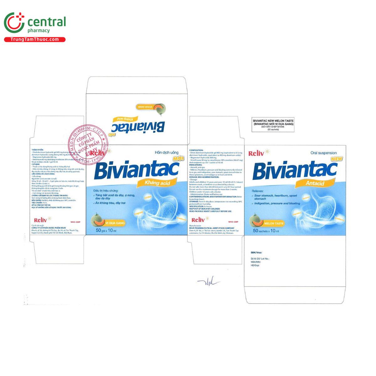 biviantac new melon taste 3 D1445