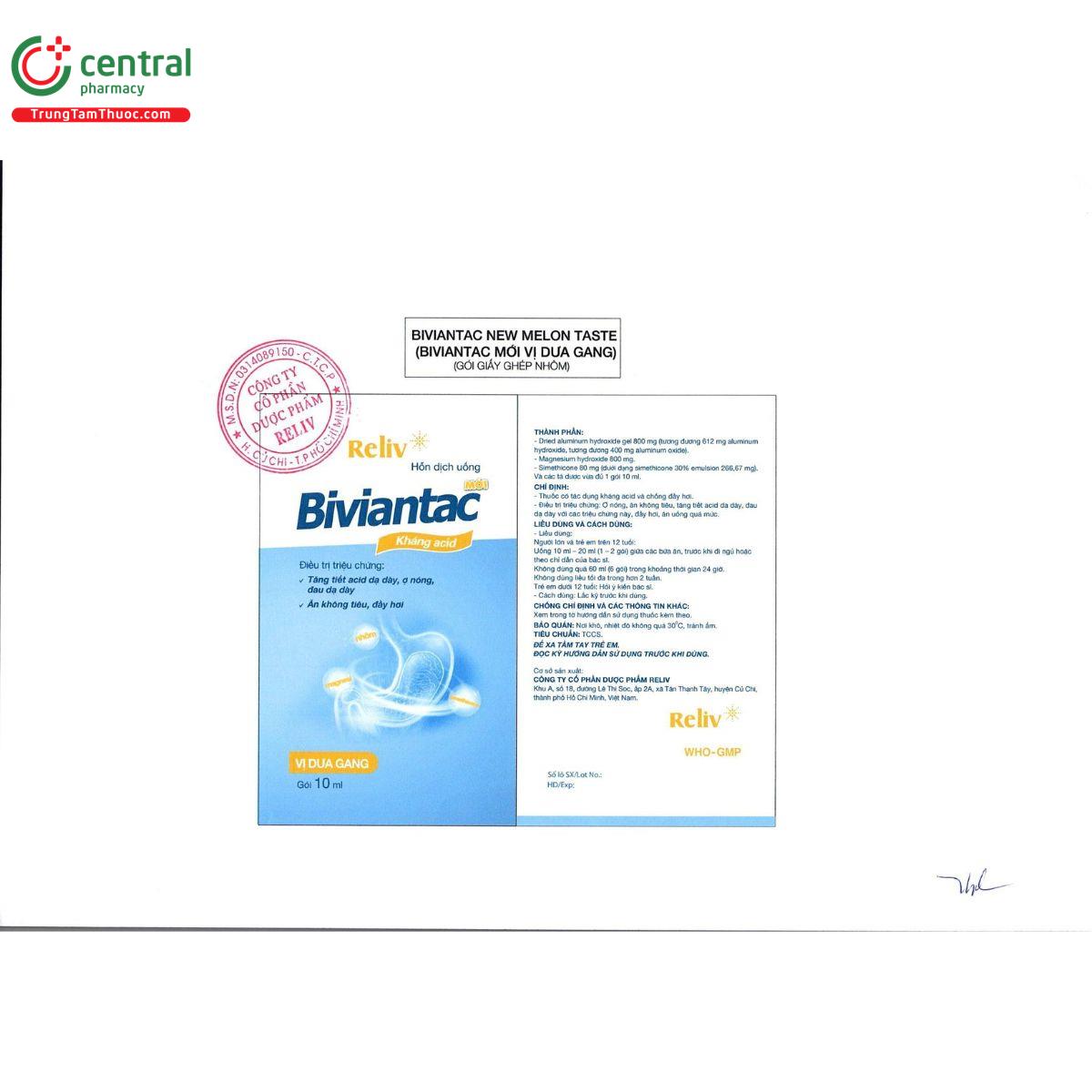 biviantac new melon taste 4 S7718