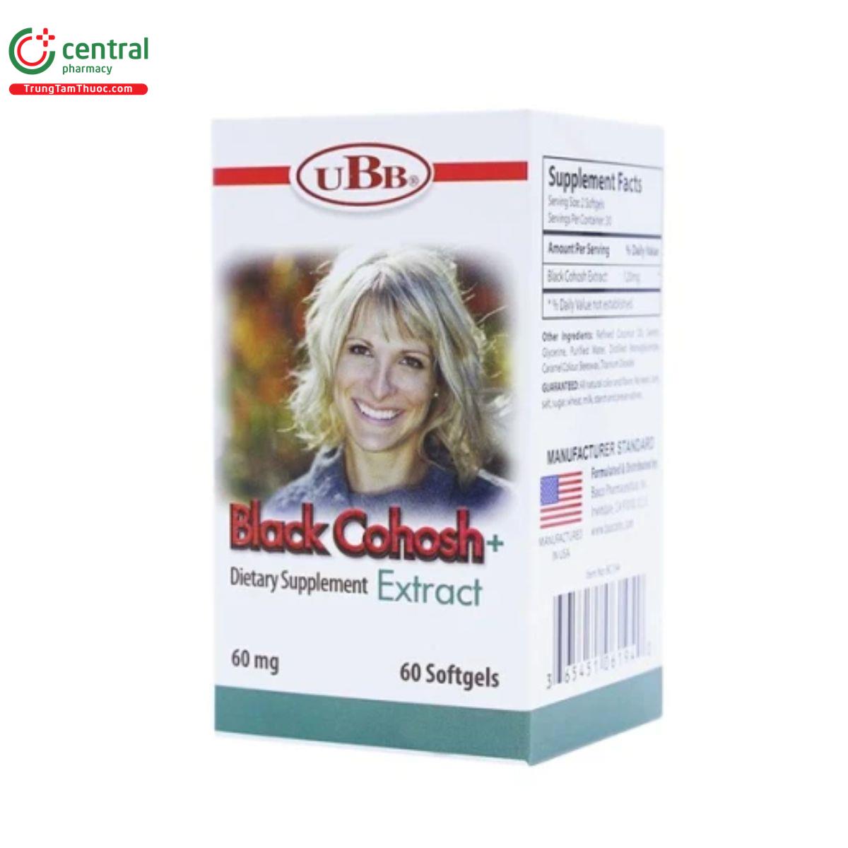 black cohosh extract ubb 3 G2716