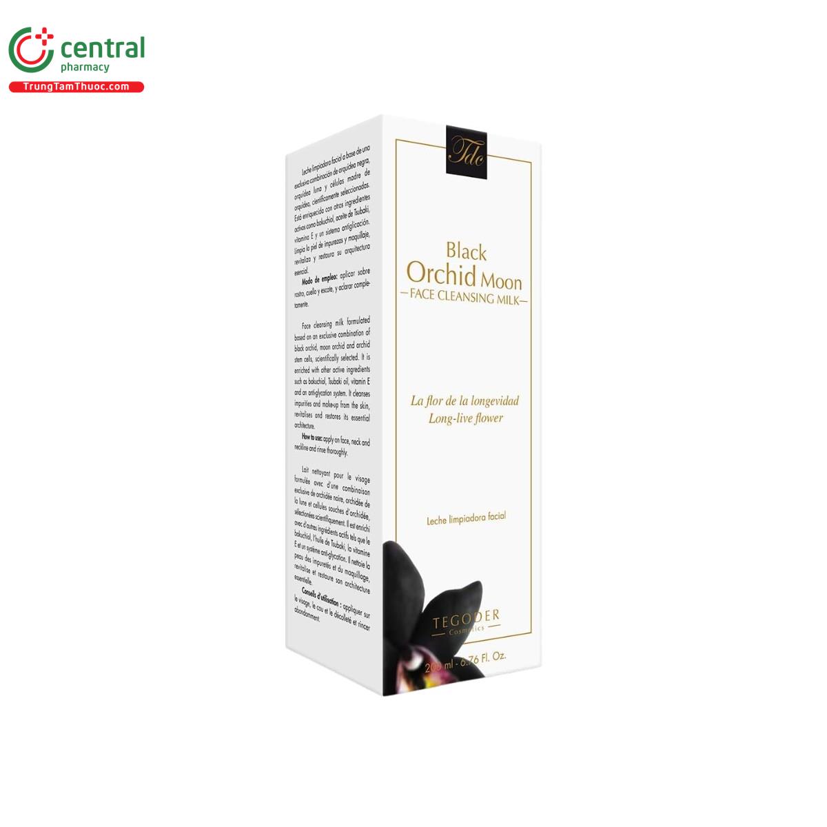 black orchid moon face cleansing milk 4 J4555