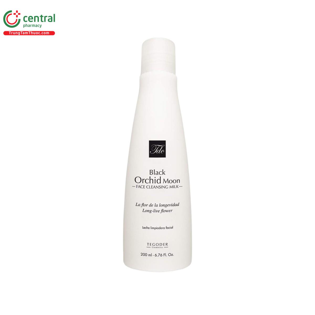 black orchid moon face cleansing milk 6 B0838