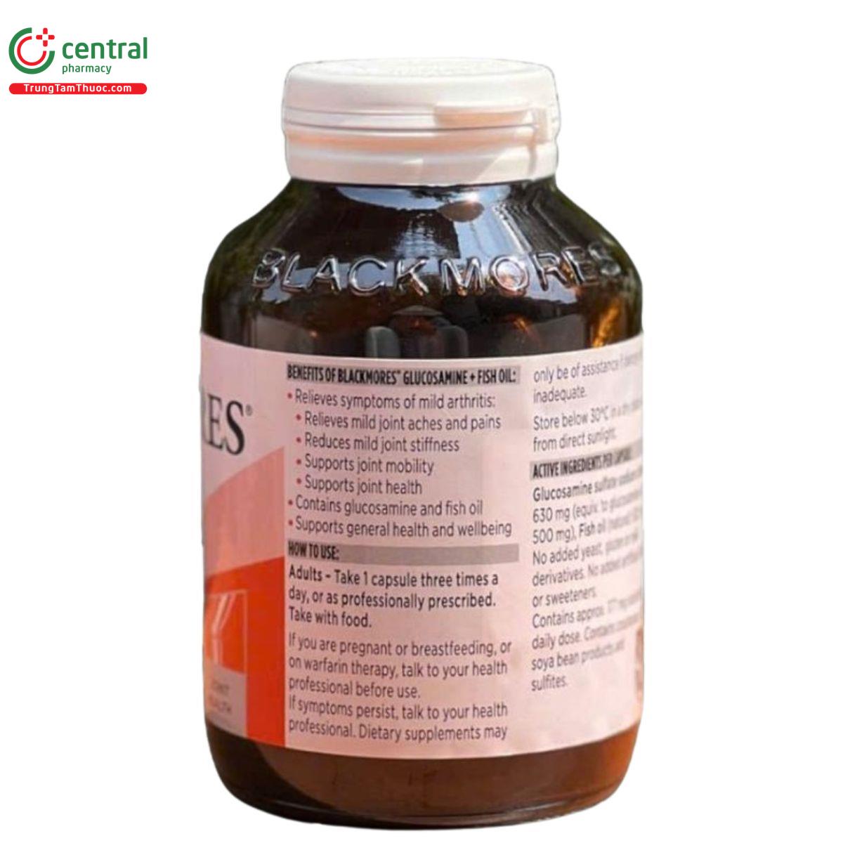 blackmores glucosamine fish oil F2567