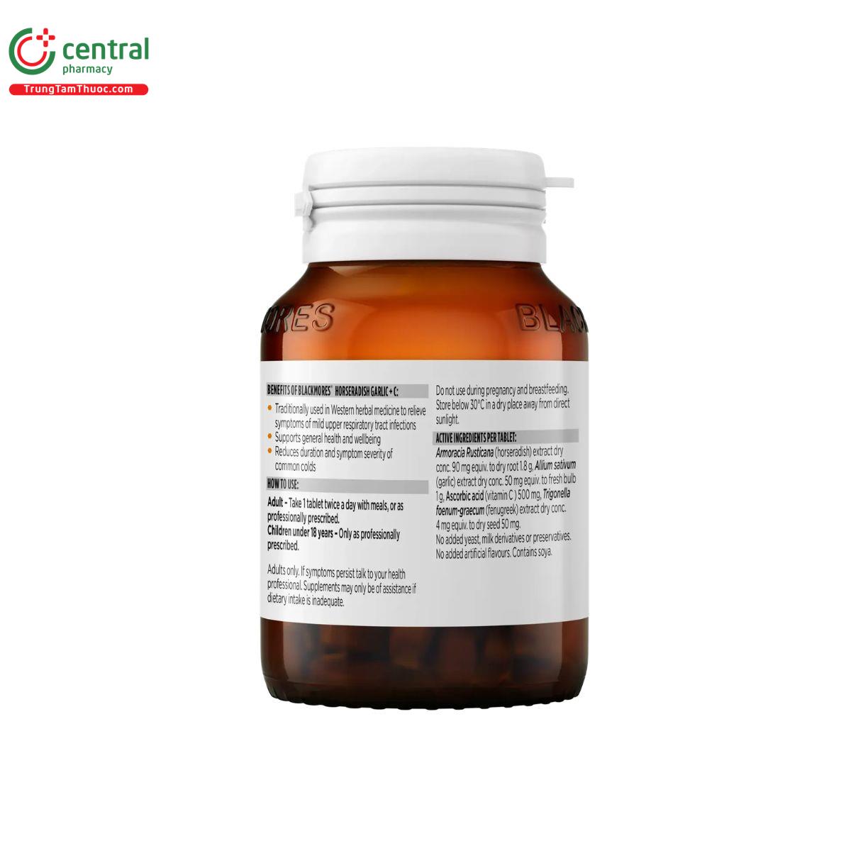 blackmores horseradish garlic c 4 V8088