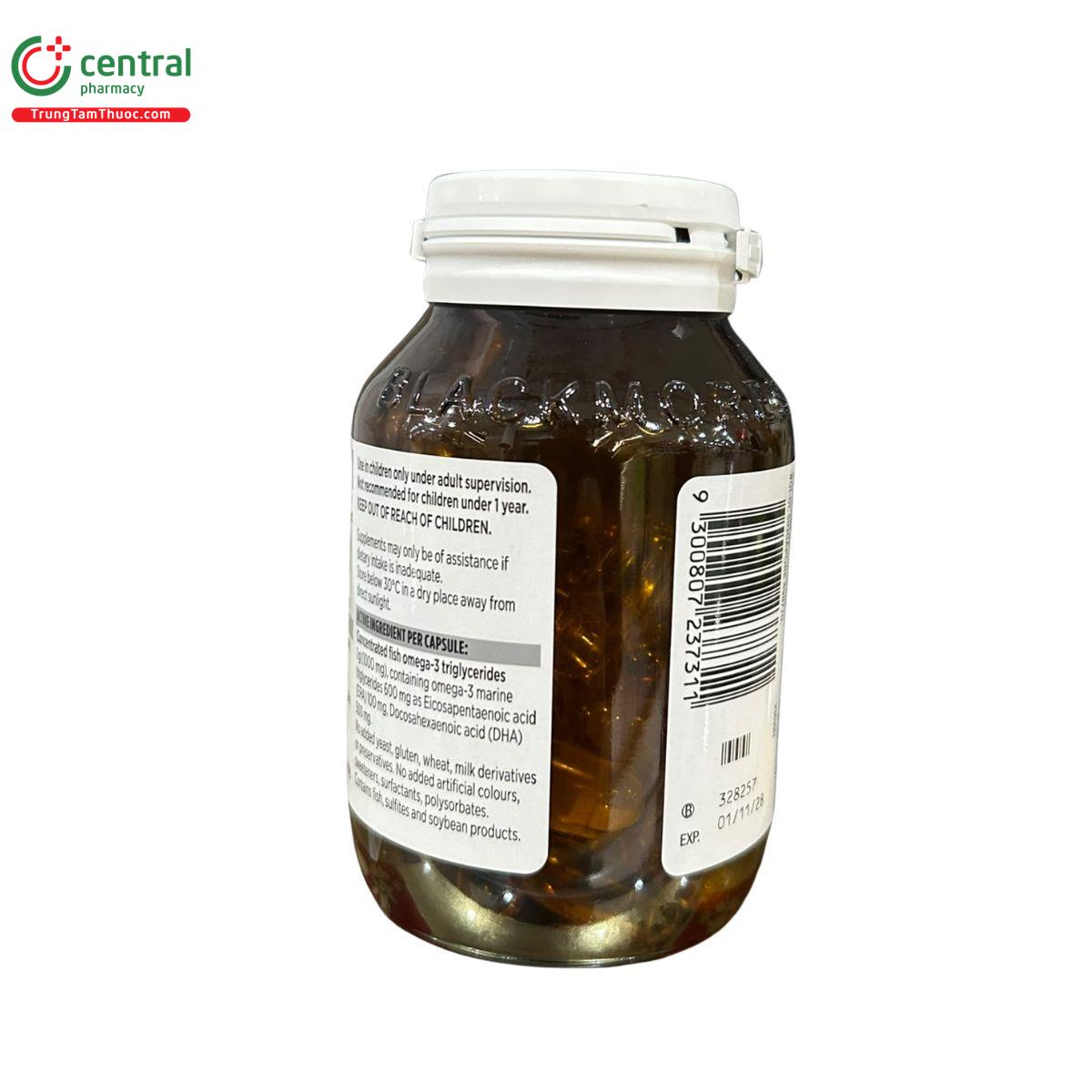 blackmores omega brain high dha fish oil 6 V8282 blackmores omega brain high dha fish oil 6 V8282