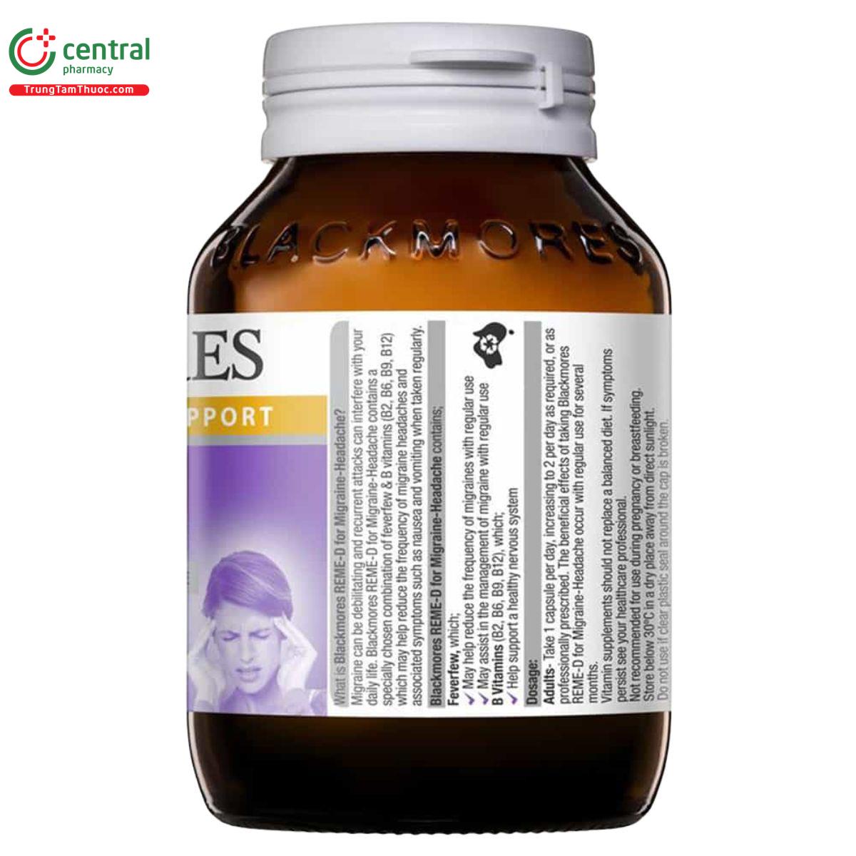 blackmores reme d for migraine headache 1 J3787