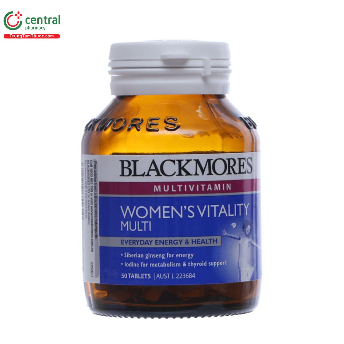 blackmores womens vitality multi 2 P6246