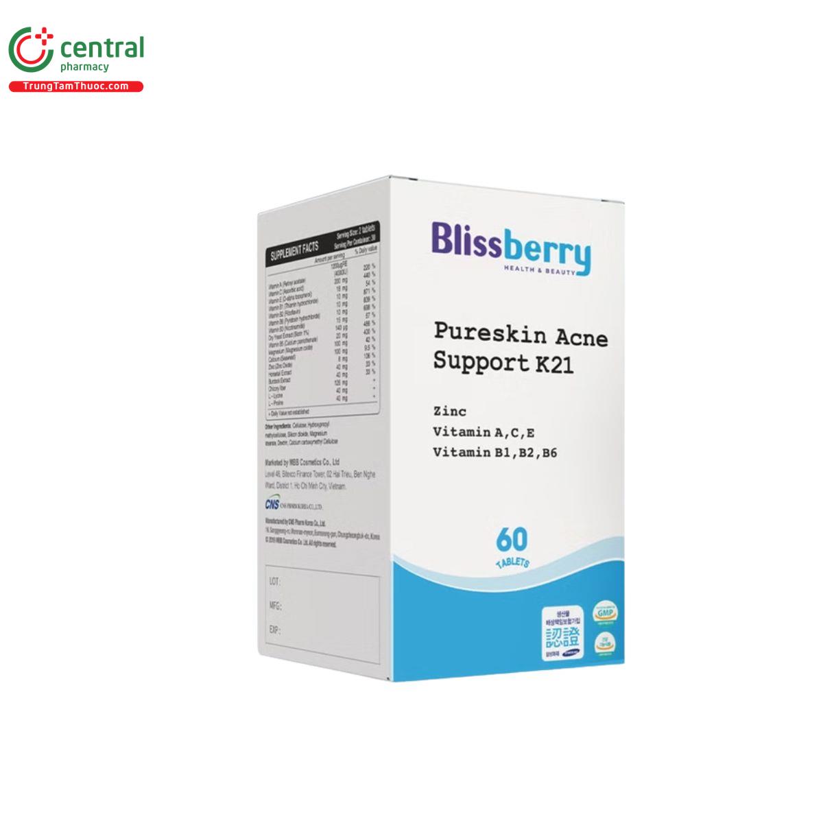 blissberry pureskin acne support k21 3 V8348