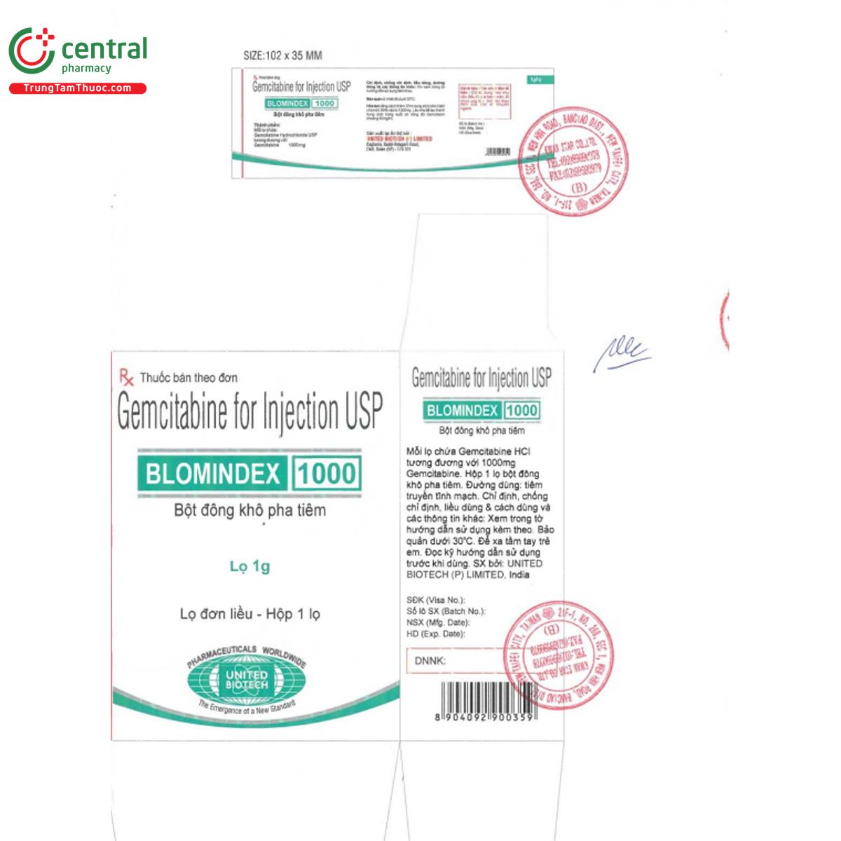 blomidex 1000mg 4 V8811 blomidex 1000mg 4 V8811
