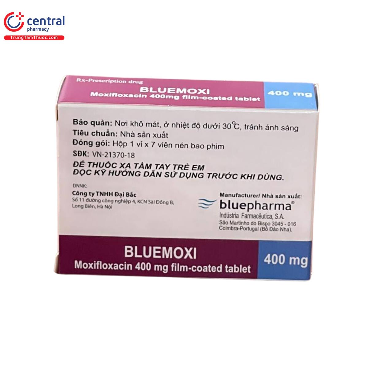 bluemoxi 400mg 2 O5086