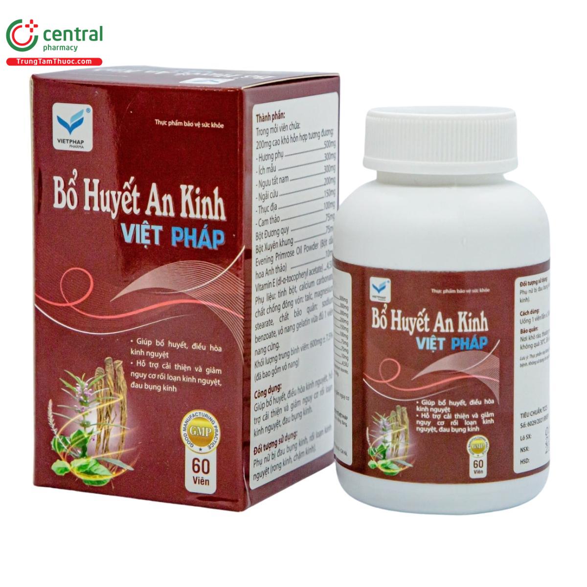 bo huyet an kinh viet phap 2 G2882 bo huyet an kinh viet phap 2 G2882