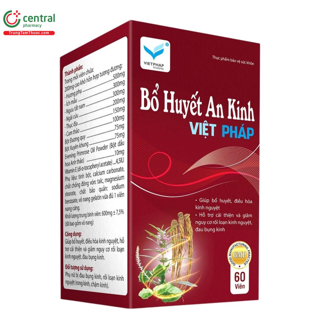 bo huyet an kinh viet phap 3 V8243 bo huyet an kinh viet phap 3 V8243