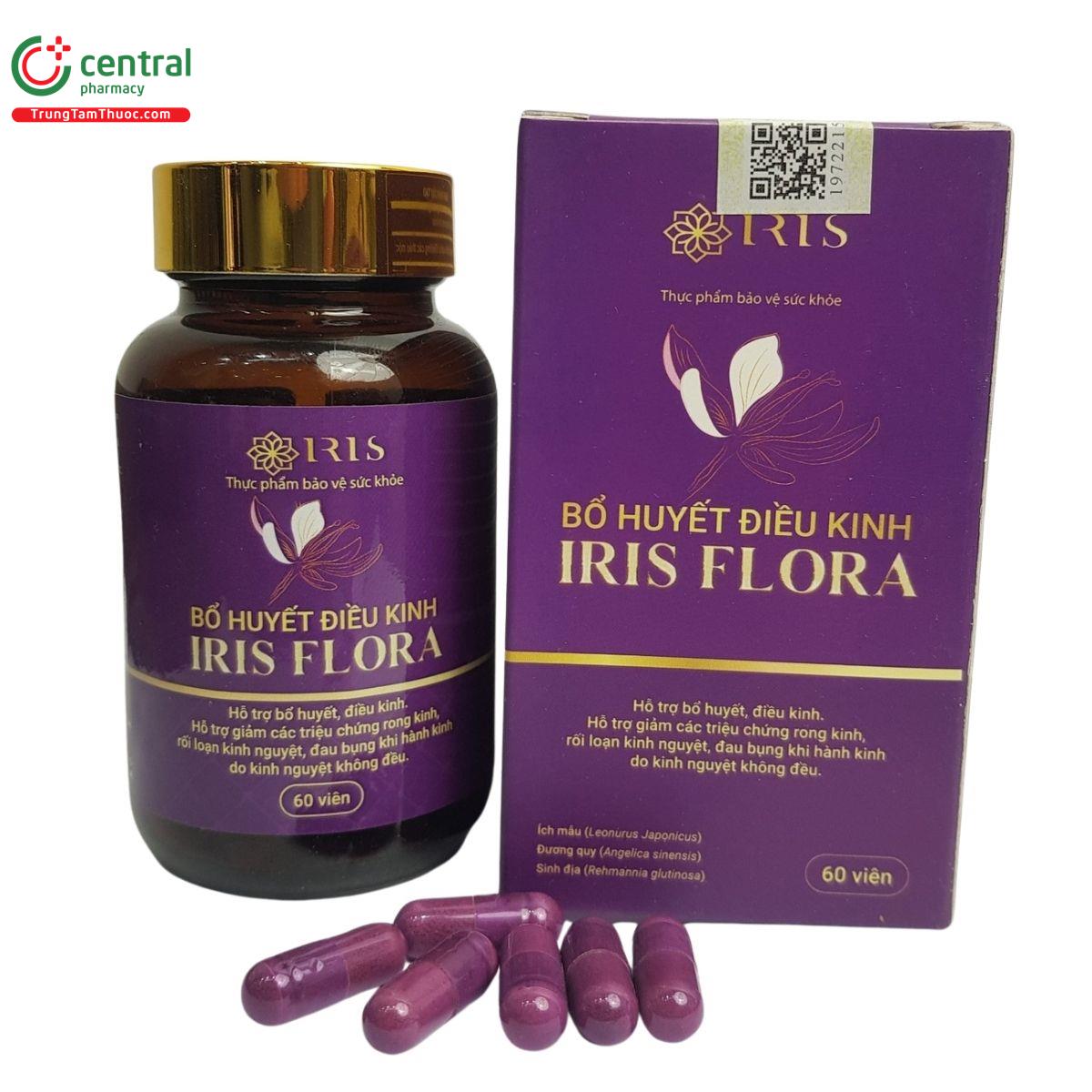 bo huyet dieu kinh iris flora 1 S7648 bo huyet dieu kinh iris flora 1 S7648