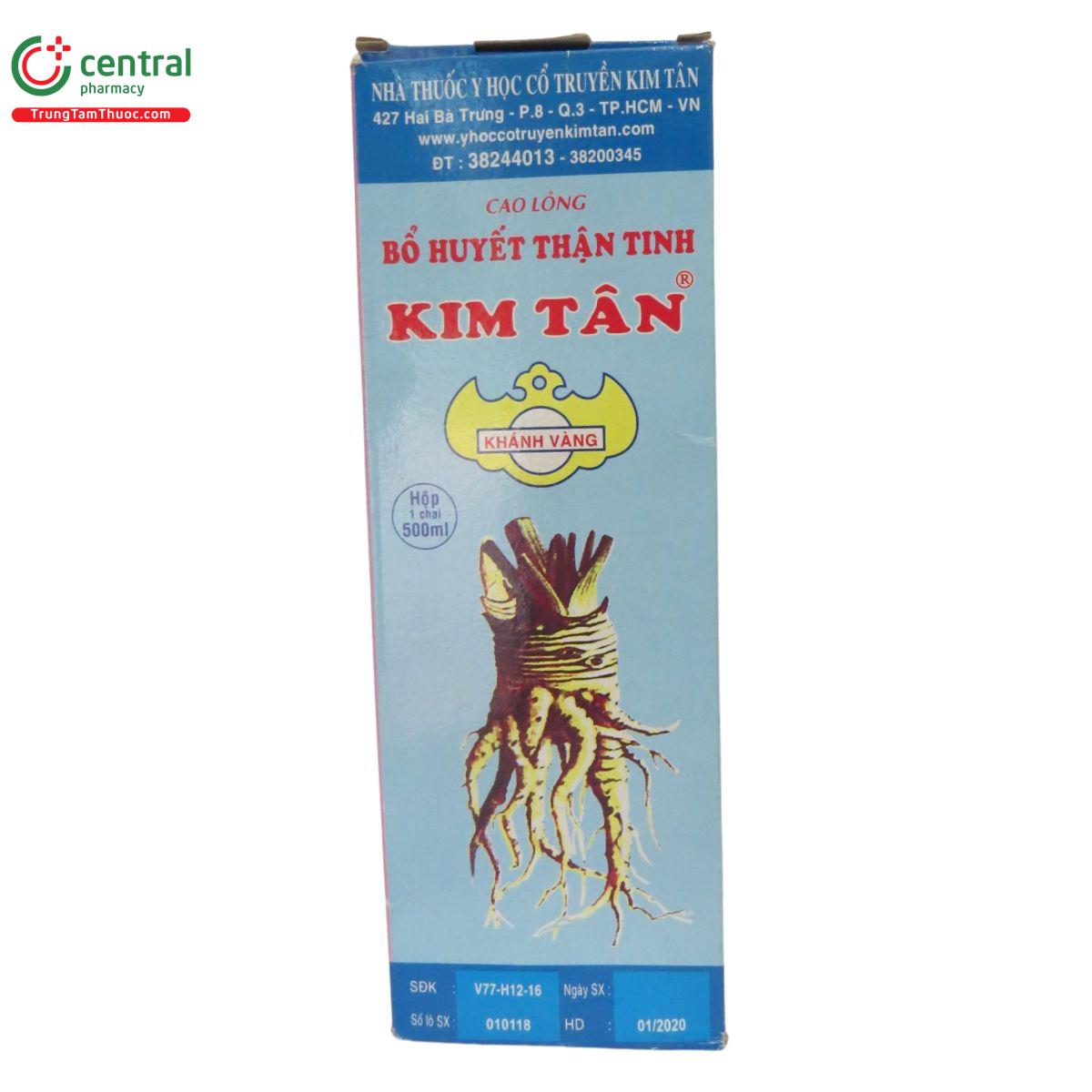 bo huyet than tinh kim tan 45 C0730 bo huyet than tinh kim tan 45 C0730