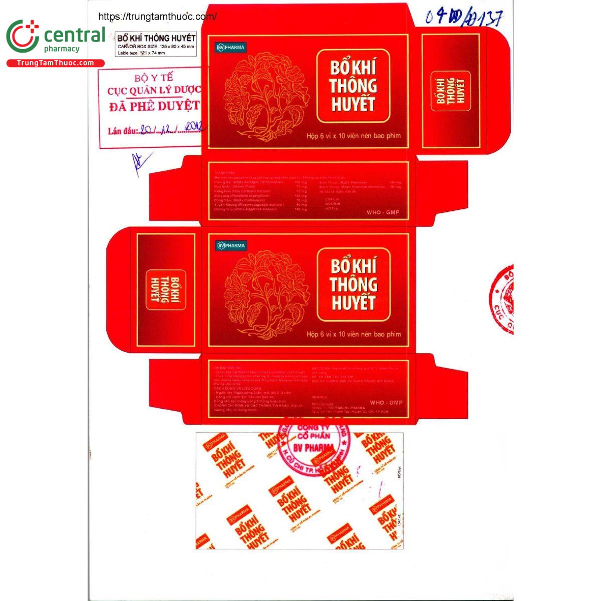 bo khi thong huyet 4 C0218 bo khi thong huyet 4 C0218