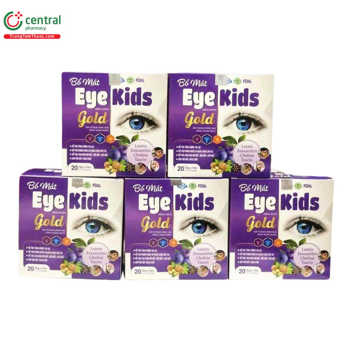 bo mat eye kids gold 3 K4224