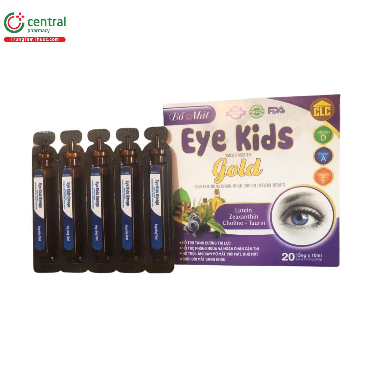 bo mat eye kids gold 4 G2150