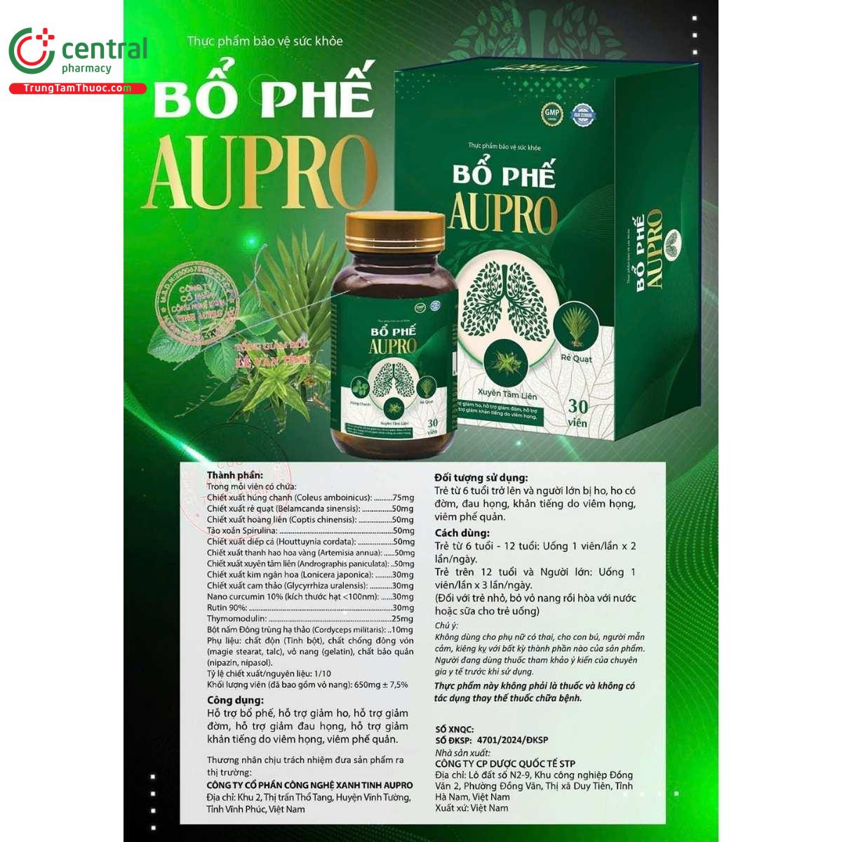 bo phe aupro 5 L4580