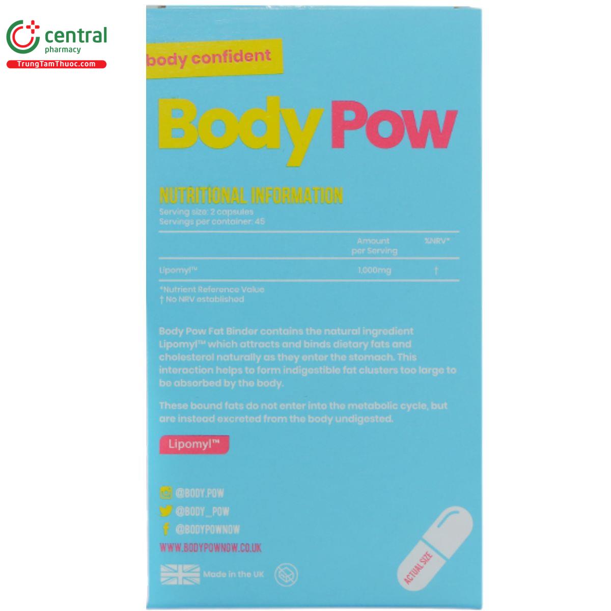 body pow fat binder 4 B0674