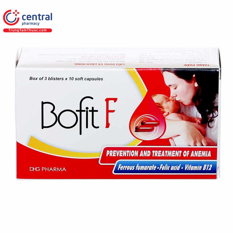 [CHÍNH HÃNG] Bofit F bổ sung và phòng ngừa thiếu máu