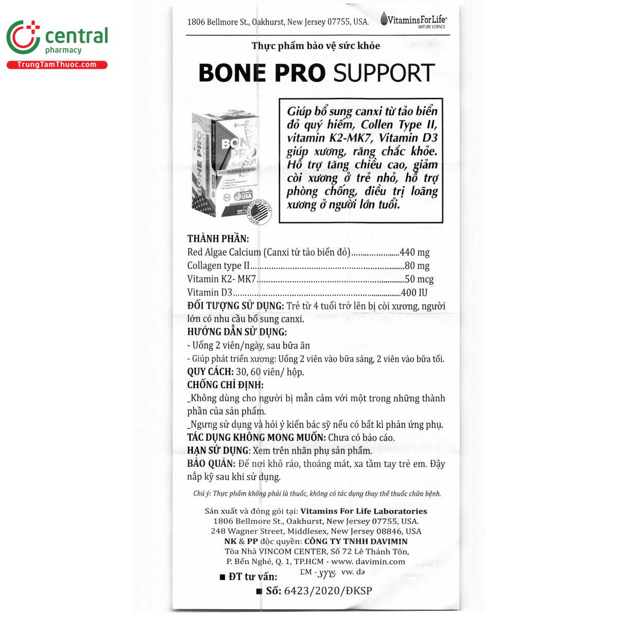 bone pro support 13 D1071