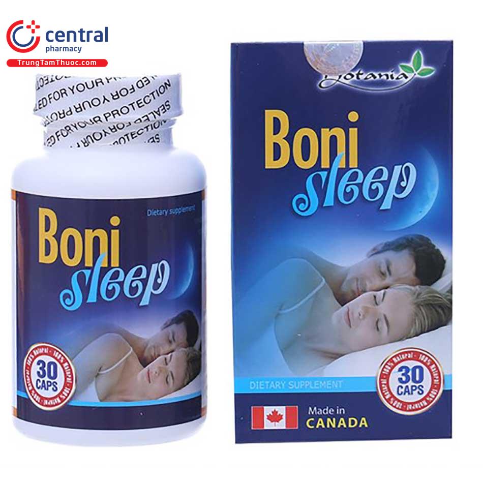 [CHÍNH HÃNG] Thuốc Boni Sleep mang lại giấc ngủ ngon cho bạn