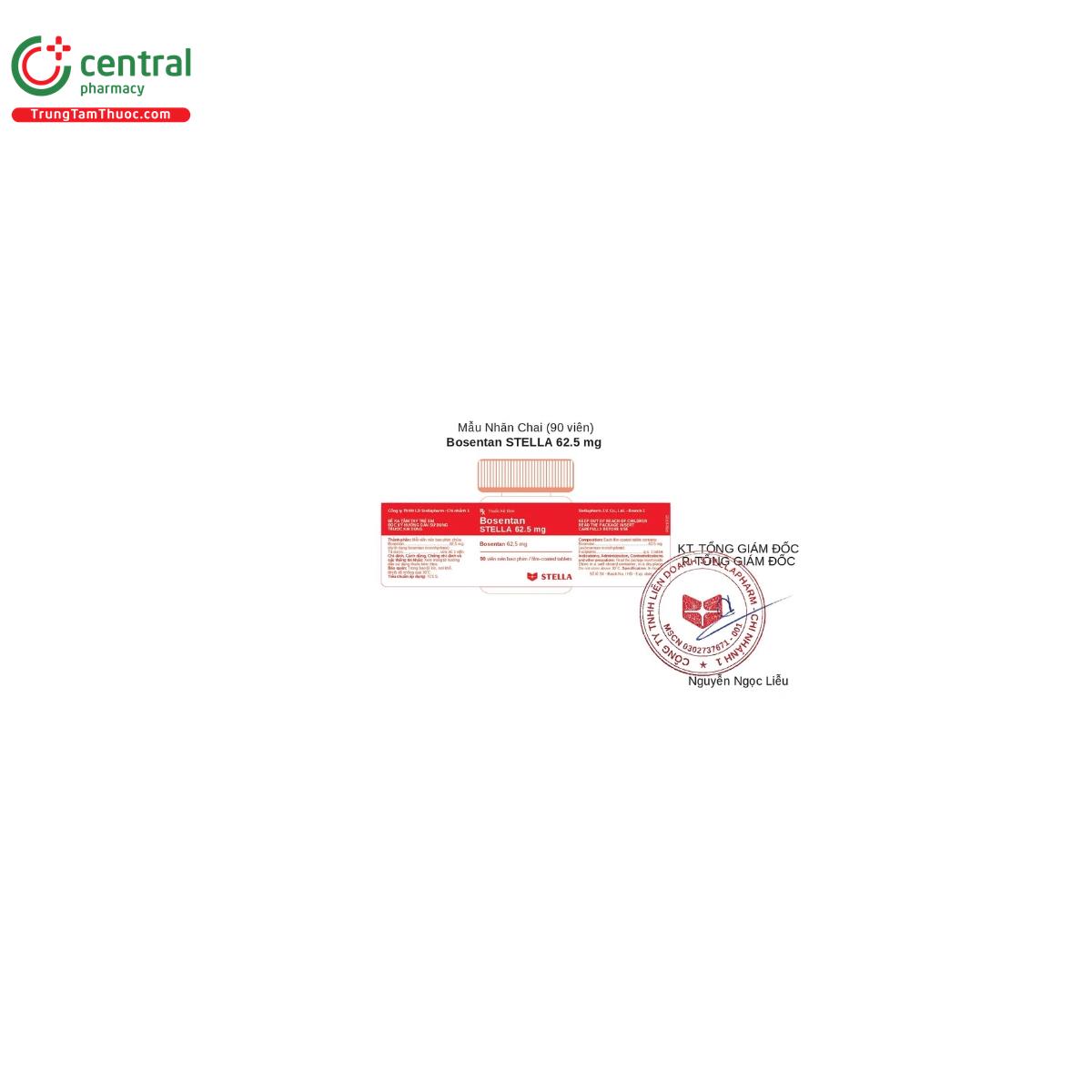 bosentan stella 625mg 5 K4247 bosentan stella 625mg 5 K4247