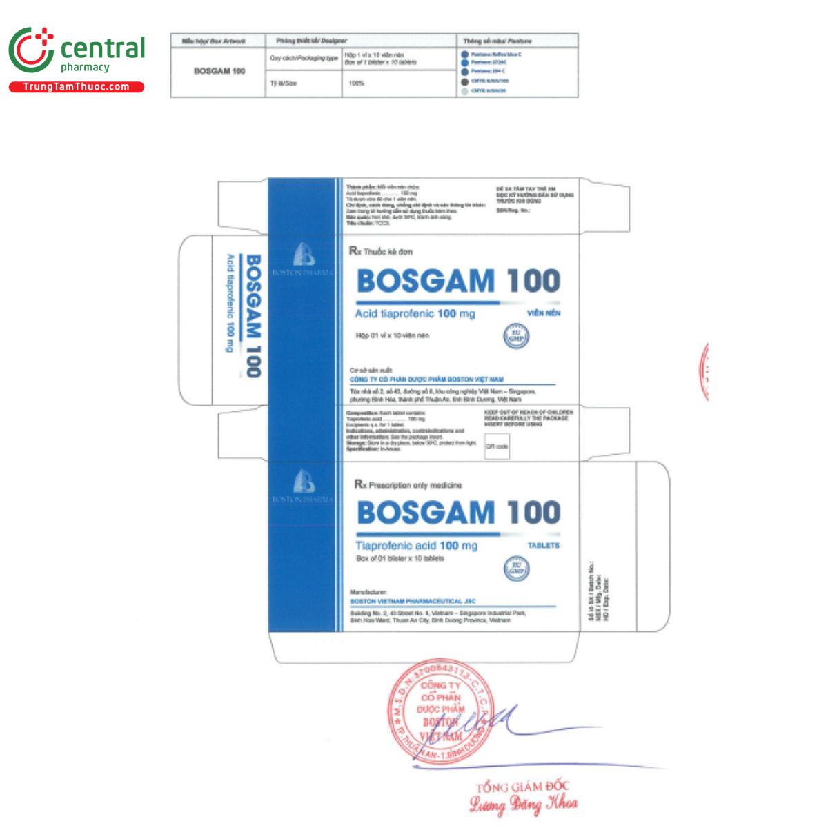 bosgam 100mg 3 B0550 bosgam 100mg 3 B0550