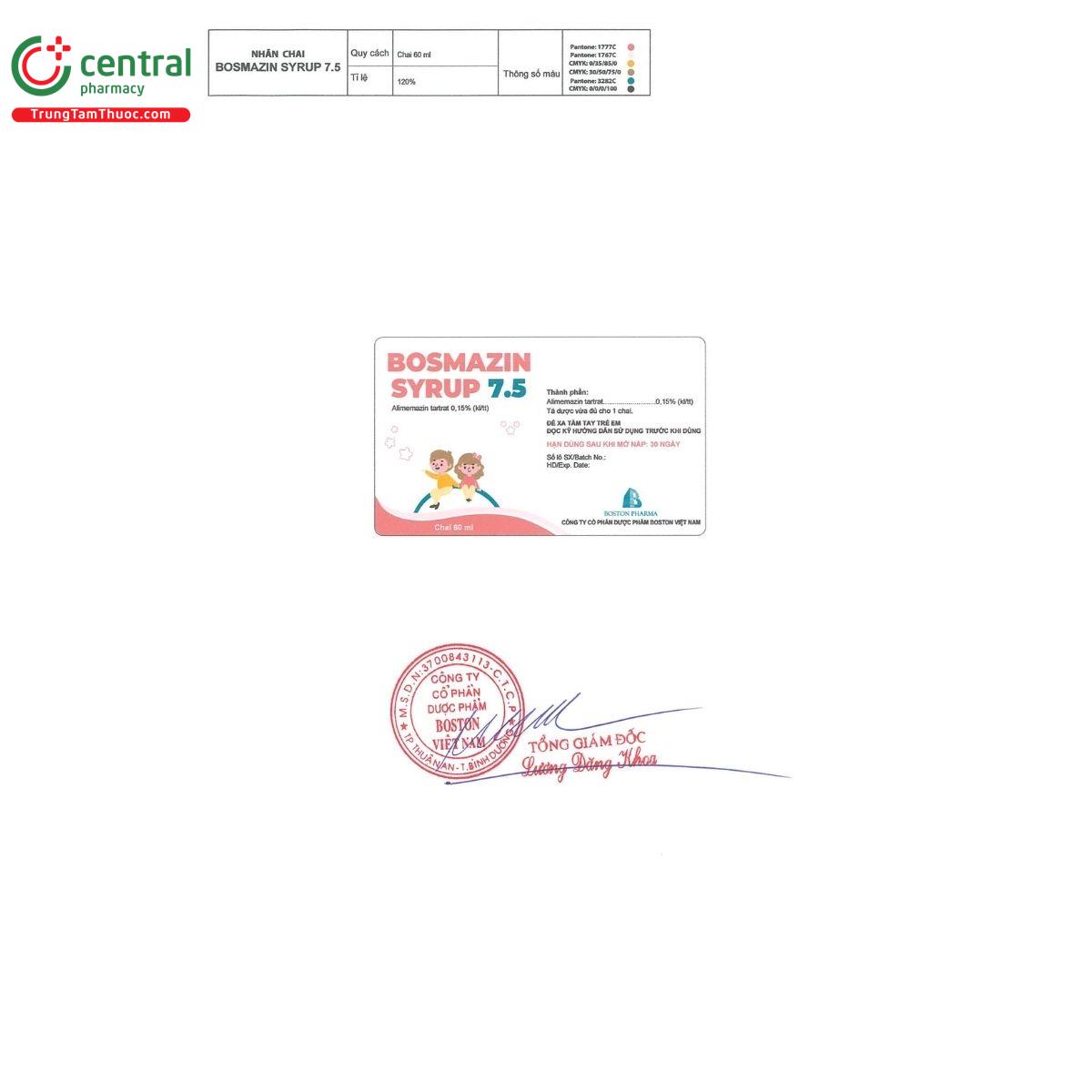 bosmazin syrup 7 5 4 C1453