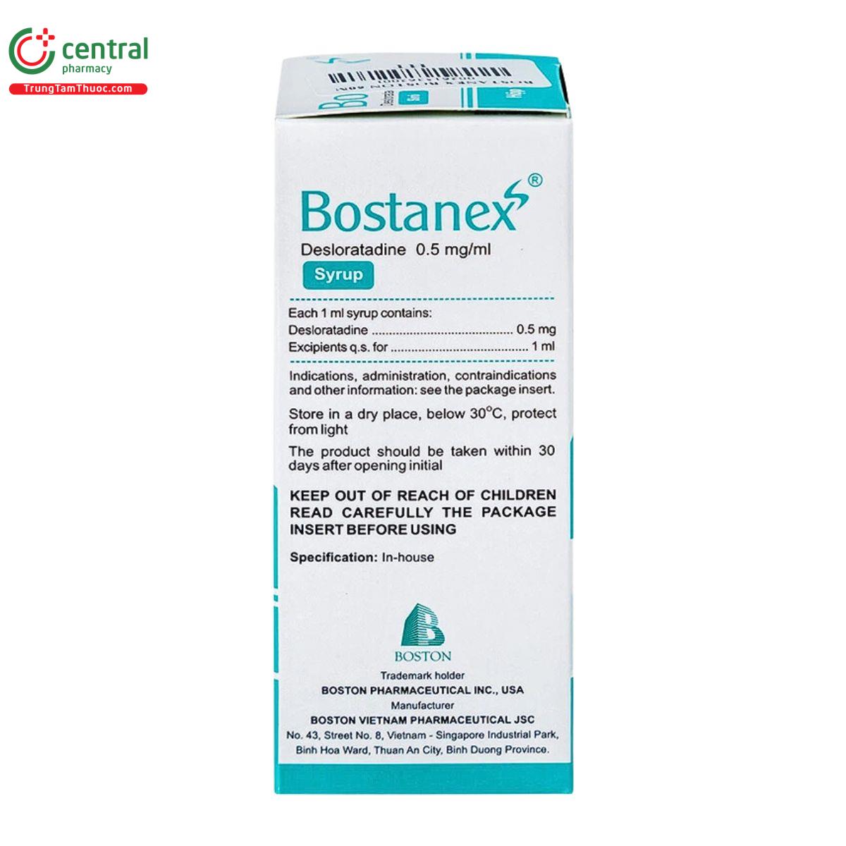 bostanex 60ml 5 C0416