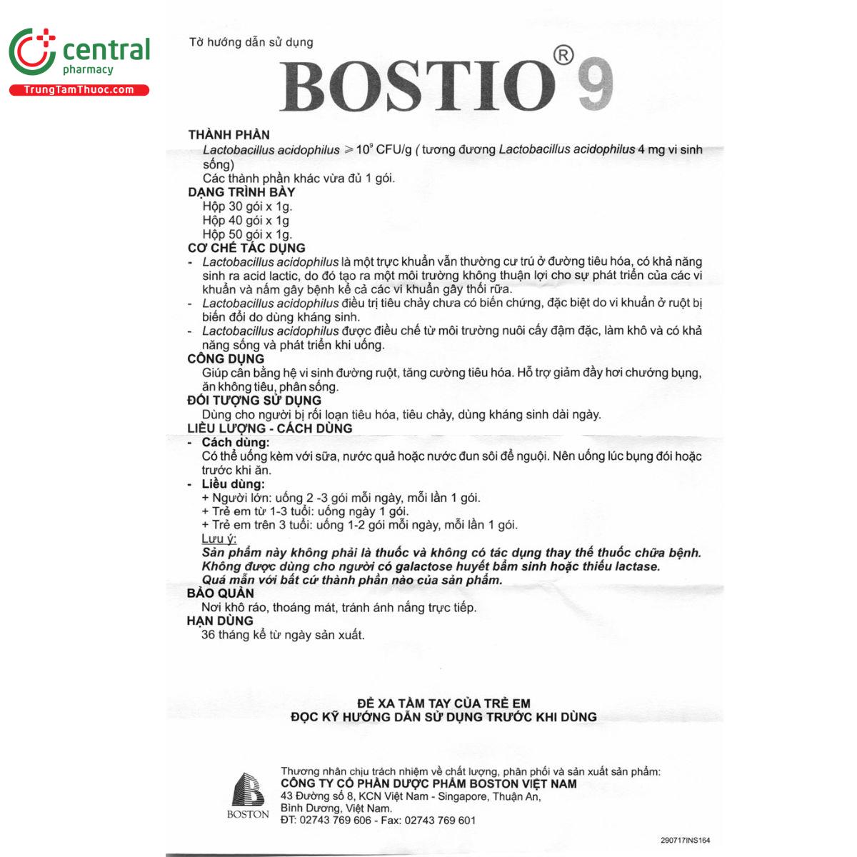 bostio 9 3 H3178